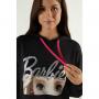 Sudadera de Manga Larga con Capucha Barbie x Tezenis