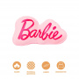 Cojín Decorativo Barbie Textil Rosa 37x30 Cm