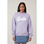 Sudadera con cuello redondo de Barbie