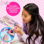 Revista de maquillaje de Barbie de Horizon Group USA. Crea tus propios peinados y maquillajes con más de 130 plantillas, más de 180 pegatinas, crayones, maquillaje de imitación y mucho más