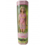 Muñeca Barbie Pretty Flowers (rubia, rosa)