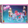 Barbie Mesa y Sillas de Comedor Colección de Muebles de Ensueño (Rotoplast)