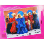 Barbie moda de Alta Costura de la colección Oscar de la Renta (Grand Siècle)