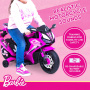 Barbie by Flybar, Paseo en Motocicleta de 6 Voltios, para Niños, Mayores de 3 Años, hasta 65 Libras, 1 mph