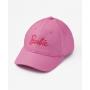 Gorra Barbie rosa 100% algodón (niña)