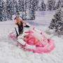 Trineo de nieve para motonieves Barbie™ The Movie x FUNBOY
