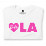 Camiseta Mattel Barbie Loves LA blanco