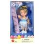Muñeca Kelly como el hada de la nieve Barbie en el Cascanueces