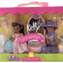 Set de muñecas Kelly & Liana Dress up Friends Barbie Fairy Princess Movie Star (AA)