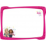 Maped - Kit Barbie Pizarra Blanca - Suave Irrompible - 1 Pizarra Borrable + 1 Porta Accesorios + 1 Pincel + 1 Rotulador - Doble Cara