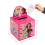 Set de San Valentín para el aula de Barbie™ Be You Kids con tarjetas y buzón