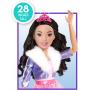 Muñeca Barbie Princesa Aventura Mejor Amiga de la Moda de 28 pulgadas, Cabello Negro