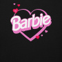 Sudadera con capucha de Barbie con corazones bordados