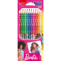 Maped - Estuche Barbie - Estuche Escolar con Apertura XXL - Personalizable, con 1 Cara a Color - Estuche Triangular - Licencia Oficial Barbie