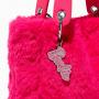 Bolso tote peludo rosa de Barbie