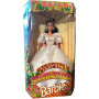 Philippine Barbie Santacruzan con vestido blanco