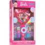 Barbie - Townley Girl - Juego de 2 bálsamos labiales con espejo iluminado, pinzas para el pelo y anillos