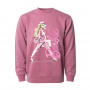 Sudadera Barbie Style Icon color granate