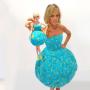 Muñeca Barbie Agatha Ruiz de la Prada blue star