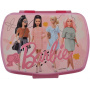 Stor - Sandwichera de Barbie - Fiambrera Infantil en Tonos Rosas con Dibujo de Barbie - Perfecta para el Almuerzo o la Merienda de los más Pequeños - 1 Compartimento - 17x13x6 cm