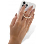 Funda Sonix x Barbie + anillo magnético (dorado/transparente) para MagSafe iPhone 15 Pro Max | Flor Retro