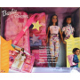Muñecas Barbie y Skipper pijamas divertidos con bolsa (AA)