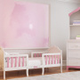 Cama Toddler 3 en 1Evolur Barbie Rose, Pink and White