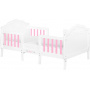 Cama Toddler 3 en 1Evolur Barbie Rose, Pink and White