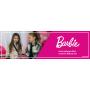 Barbie - Juego de maquillaje cosmético con mochila plateada con espejo Townley Girl ¡incluye brillo de labios, esmalte de uñas, lazo para el cabello y más! para niños niñas pequeñas