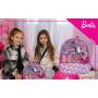 Barbie - Mochila Cosmética Maquillaje Bolsa de regalo Set Townley Girl Incluye Lip Goss, accesorios para el cabello y mochila de PVC impresa para niños y niñas pequeñas.