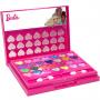 Barbie - kit set belleza Townley Girl con pinceles, 28 sombras de ojos, 6 brillos de labios y 4 rubores Set de maquillaje para niñas pequeñas