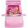 Hermanas Barbie y autocaravana de lujo