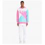 Hoodie con diseño color block de Balmain x Barbie