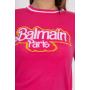 Jersey corto con logo de Balmain x Barbie