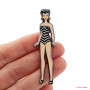 Barbie™ (1959) Enamel Pin (Morena)