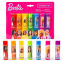 Set de bálsamo labial Barbie, bálsamo labial de colores con 7 sabores