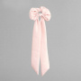 Bow Scrunchie Pink Marshmallow Barbie®