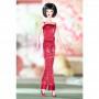 Chinoiserie Red Midnight Barbie Doll