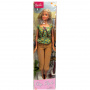 Muñeca Barbie City Style (rubia, flores verdes)