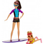 Pack de 2 muñecas Skipper y Chelsea Barbie Surf
