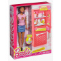 Set muñeca Barbie y Nevera Glam (AA)