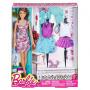 Set de regalo Muñeca Teresa y Modas Barbie