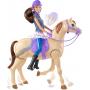 Barbie ensillar y montar a caballo Teresa