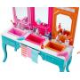 Set de juego de accesorios de tocador de baño Hermanas Barbie con muñeca Skipper 