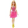 Muñeca Barbie Glitz Vestido rosa