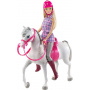 Set de juegos Barbie y su Caballo