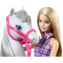 Set de juegos Barbie y su Caballo