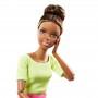 Muñeca Barbie Made To Move Top amarillo