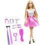 Muñeca y set de juegos Barbie Style Your Way (rubia)