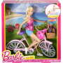 Muñeca Barbie Paseo En Bicicleta